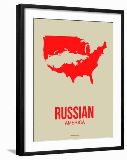 Russian America Poster 1-NaxArt-Framed Art Print