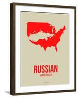 Russian America Poster 1-NaxArt-Framed Art Print