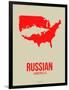 Russian America Poster 1-NaxArt-Framed Art Print