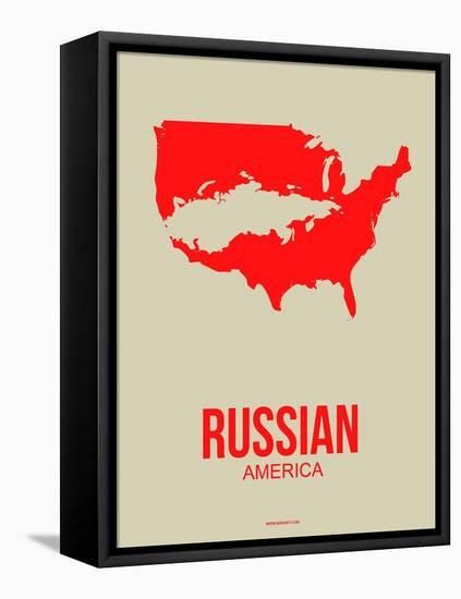 Russian America Poster 1-NaxArt-Framed Stretched Canvas