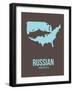 Russian America Poster 2-NaxArt-Framed Art Print