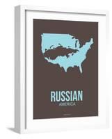 Russian America Poster 2-NaxArt-Framed Art Print