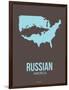 Russian America Poster 2-NaxArt-Framed Art Print