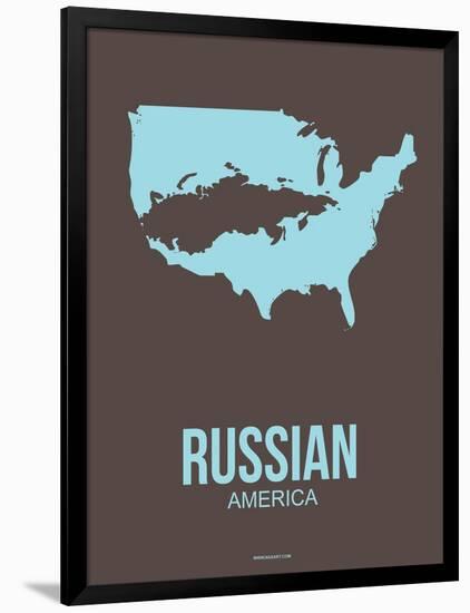 Russian America Poster 2-NaxArt-Framed Art Print