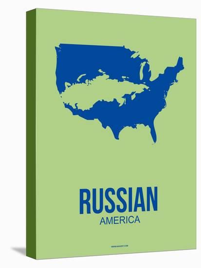 Russian America Poster 3-NaxArt-Stretched Canvas