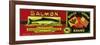Russian American Salmon Can Label - Karluk, AK-Lantern Press-Framed Art Print