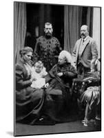Russian and British Royal Families at Balmoral, Scotland, 29th September 1896-W&d Downey-Mounted Giclee Print