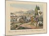 Russian Army Crosses the Pruth River into Moldavia on May 1828, 1829-null-Mounted Giclee Print