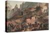 Russian Army Crossing the Devil's Bridge in 1799, 1804-Robert Carr Porter-Stretched Canvas