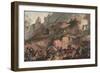 Russian Army Crossing the Devil's Bridge in 1799, 1804-Robert Carr Porter-Framed Giclee Print