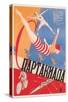 Russian Athletes Film Poster-null-Stretched Canvas