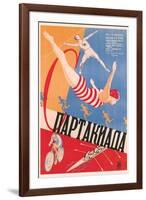 Russian Athletes Film Poster-null-Framed Art Print