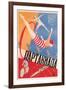 Russian Athletes Film Poster-null-Framed Art Print