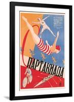 Russian Athletes Film Poster-null-Framed Art Print