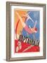 Russian Athletes Film Poster-null-Framed Art Print