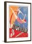 Russian Athletes Film Poster-null-Framed Art Print