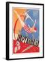 Russian Athletes Film Poster-null-Framed Art Print