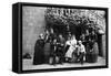 Russian Author Alexander Kuprin with His Wife in Yalta, Crimea, Early 20th Century-null-Framed Stretched Canvas