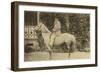 Russian Author Leo Tolstoy on Horseback, Moscow, Russia, 1890s-Sophia Tolstaya-Framed Giclee Print