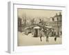 Russian Author Leo Tolstoy on Horseback, Moscow, Russia, 1900s-Sophia Tolstaya-Framed Giclee Print