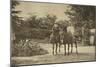 Russian Author Leo Tolstoy Riding in Yasnaya Polyana, Near Tula, Russia, 1900-Sophia Tolstaya-Mounted Giclee Print