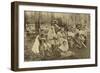 Russian Author Leo Tolstoy with Guests, Yasnaya Polyana, Near Tula, Russia, 1895-Sophia Tolstaya-Framed Giclee Print