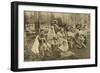 Russian Author Leo Tolstoy with Guests, Yasnaya Polyana, Near Tula, Russia, 1895-Sophia Tolstaya-Framed Giclee Print