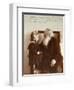 Russian Author Leo Tolstoy with His Granddaughter Tatiana, Yasnaya Polyana, Russia, C1910-Vladimir Grigorievich Chertkov-Framed Giclee Print