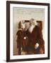 Russian Author Leo Tolstoy with His Granddaughter Tatiana, Yasnaya Polyana, Russia, C1910-Vladimir Grigorievich Chertkov-Framed Giclee Print