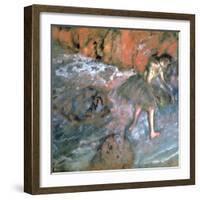 Russian Ballerina, 1880-Edgar Degas-Framed Giclee Print