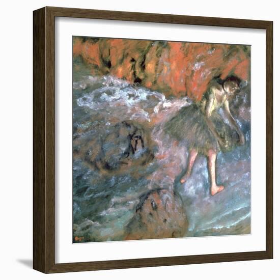 Russian Ballerina, 1880-Edgar Degas-Framed Giclee Print