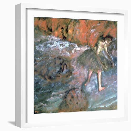 Russian Ballerina, 1880-Edgar Degas-Framed Giclee Print