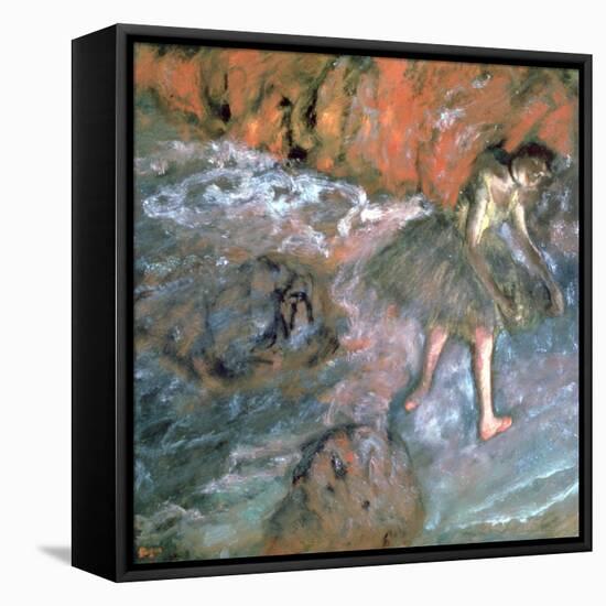 Russian Ballerina, 1880-Edgar Degas-Framed Stretched Canvas