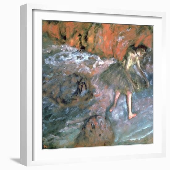 Russian Ballerina, 1880-Edgar Degas-Framed Giclee Print