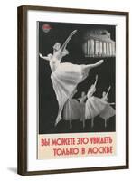 Russian Ballerinas-null-Framed Art Print