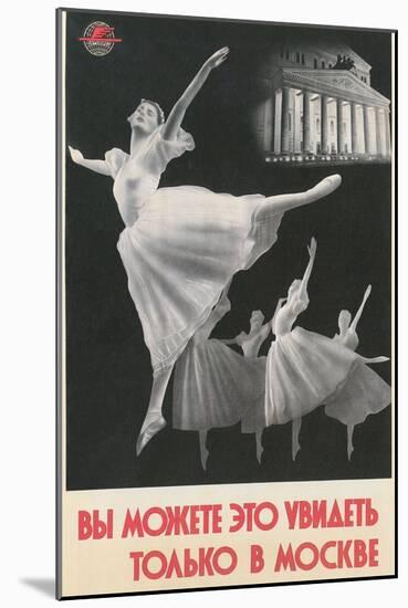 Russian Ballerinas-null-Mounted Art Print