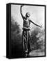 Russian Ballet Dancer Vaslav Nijinsky Photographed in Character for Ballet "Scheherazade"-Emil Otto Hoppé-Framed Stretched Canvas