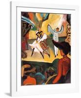 Russian Ballet I-Auguste Macke-Framed Art Print