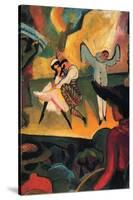 Russian Ballet-Auguste Macke-Stretched Canvas