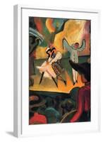 Russian Ballet-Auguste Macke-Framed Art Print