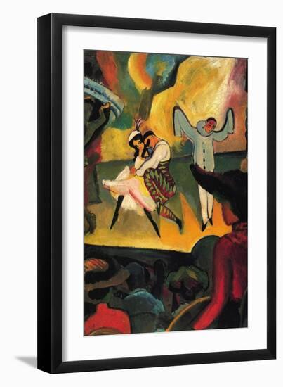 Russian Ballet-Auguste Macke-Framed Art Print