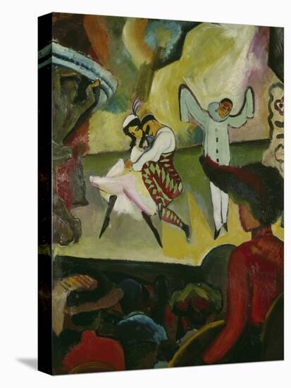 Russian Ballett I., 1912-Auguste Macke-Stretched Canvas