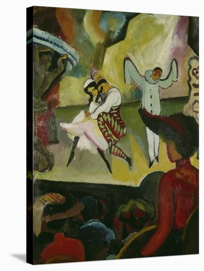 Russian Ballett I., 1912-Auguste Macke-Stretched Canvas