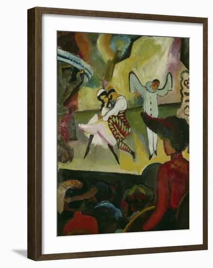 Russian Ballett I., 1912-Auguste Macke-Framed Giclee Print