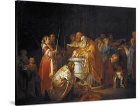 Russian Baptism, 1765-Jean-Baptiste Le Prince-Stretched Canvas