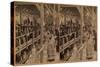 Russian Barracks for Pilgrims, Jerusalem, Palestine (Stereograp), 1890-1900-null-Stretched Canvas