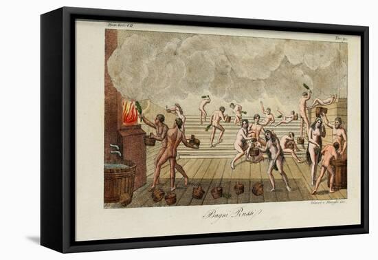 Russian Bath, 1831-Luigi Giarrè-Framed Stretched Canvas