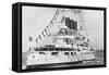 Russian Battleship 'Retvisan, Russo-Japanese War, 1904-5-null-Framed Stretched Canvas