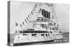 Russian Battleship 'Retvisan, Russo-Japanese War, 1904-5-null-Stretched Canvas