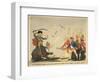 Russian Bear and Her Invincible Rider, 1791-null-Framed Giclee Print